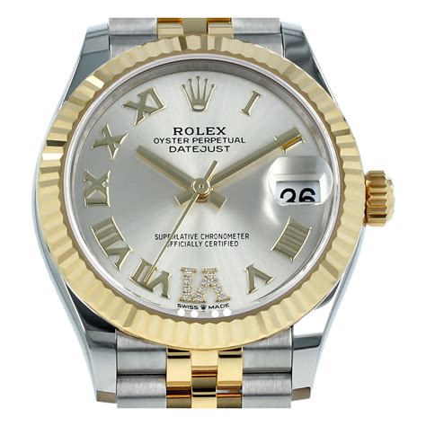 31mm yellow gold and steel rolex|Rolex 31 mm women's watch.